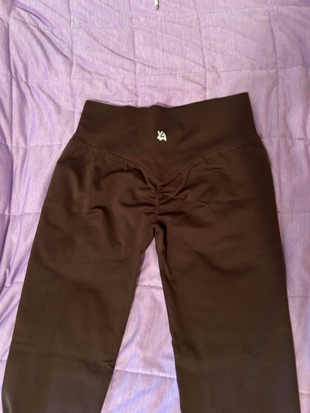 YoungLA Legacy Seamless Leggings - Brown - Picture 2 of 3